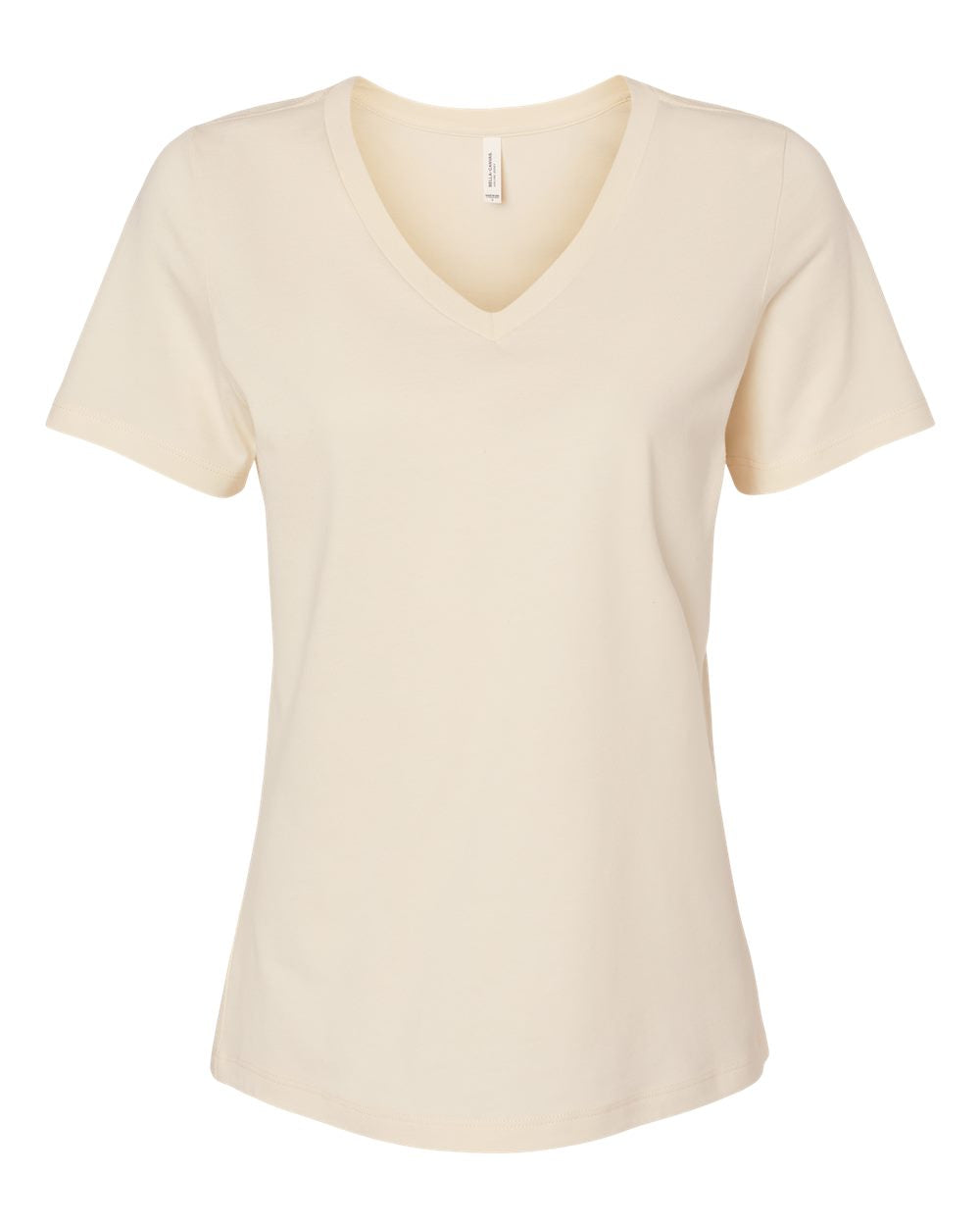 Women's Relaxed Jersey V-Neck T-Shirt - Natural