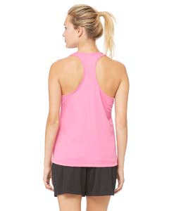 Women's Performance Racerback Tank - Sport Charity Pink