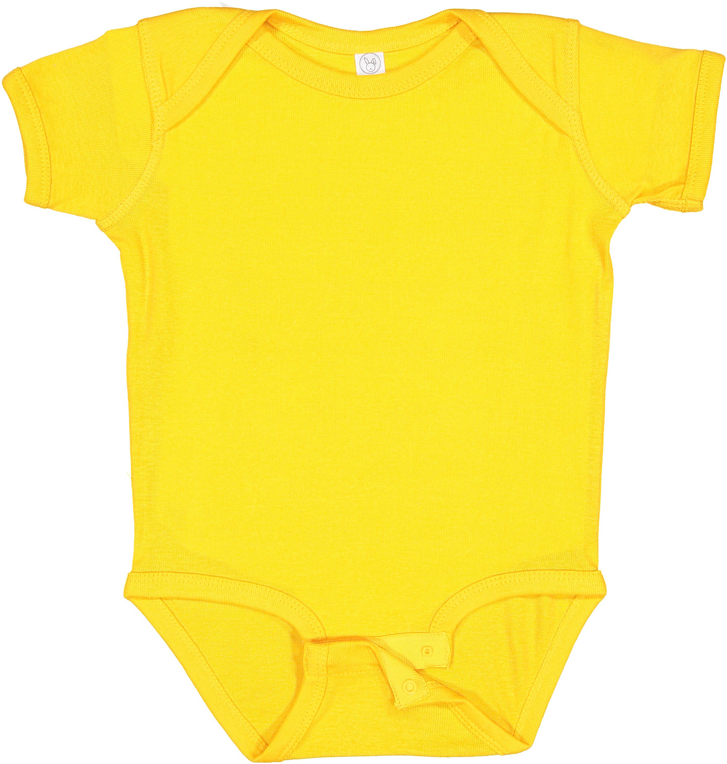 Infant Baby Rib Bodysuit - Gold