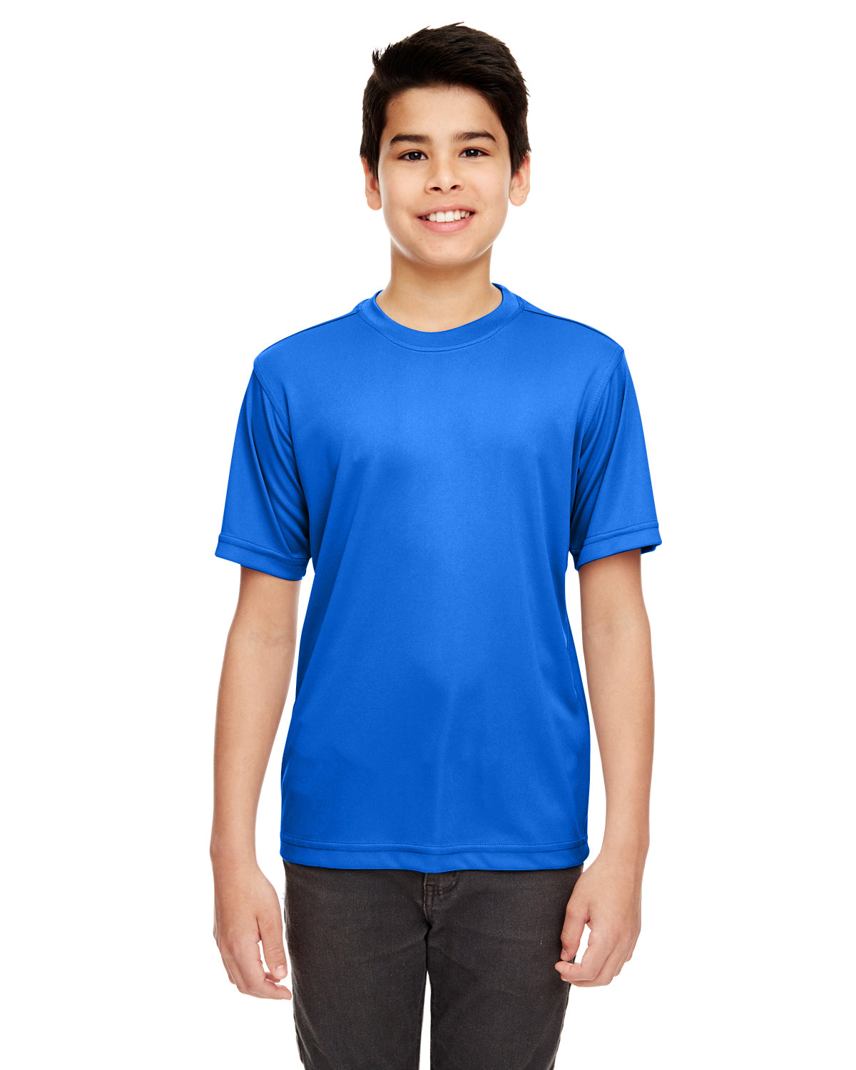 Youth Cool & Dry Basic Performance T-Shirt - Royal