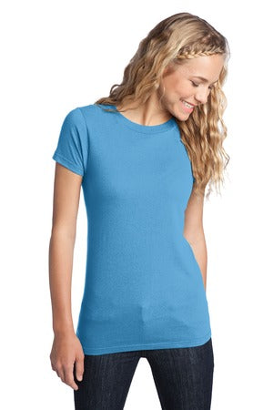 Women's Fitted The Concert Tee - Aquatic Blue