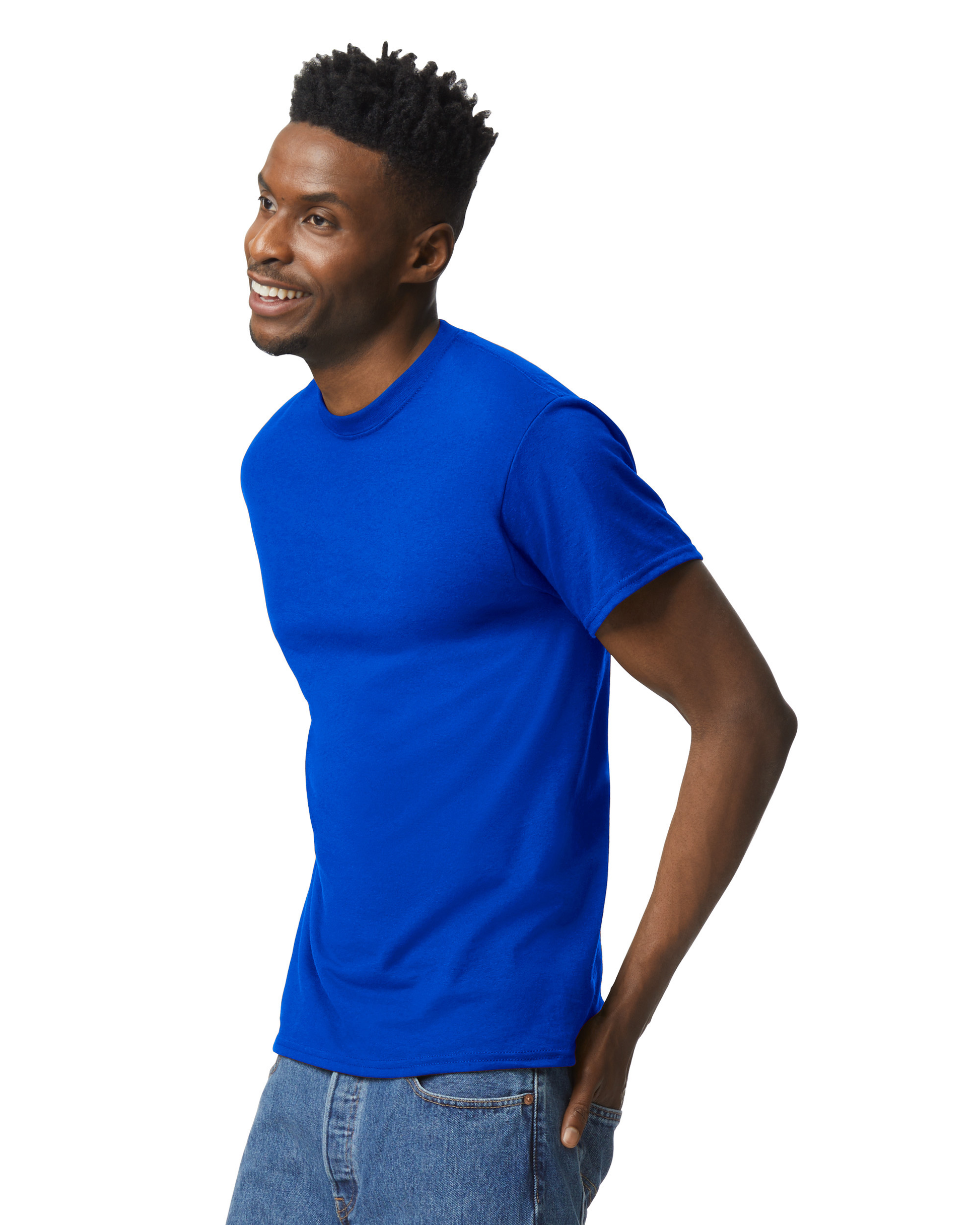 Unisex 50/50 T-Shirt - Deep Royal