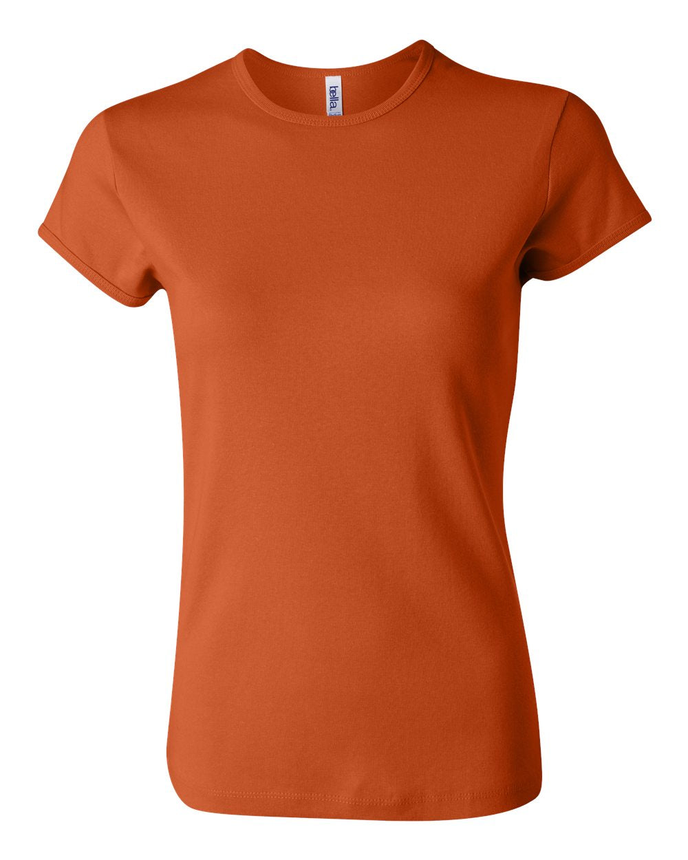 Women's Baby Rib Short-Sleeve T-Shirt - Orange