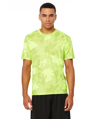 Unisex Performance Short-Sleeve T-Shirt - Sport Safety Yellow Laser Cmo