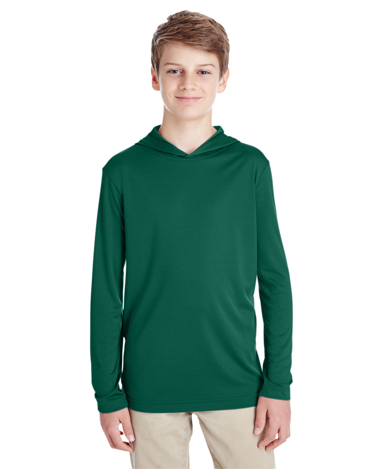 Youth Zone Performance Hoodie - Sport Forest