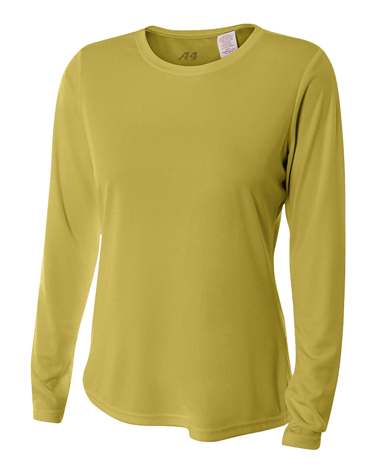 Women's Long Sleeve Cooling Performance Crew Shirt - Vegasgold2011