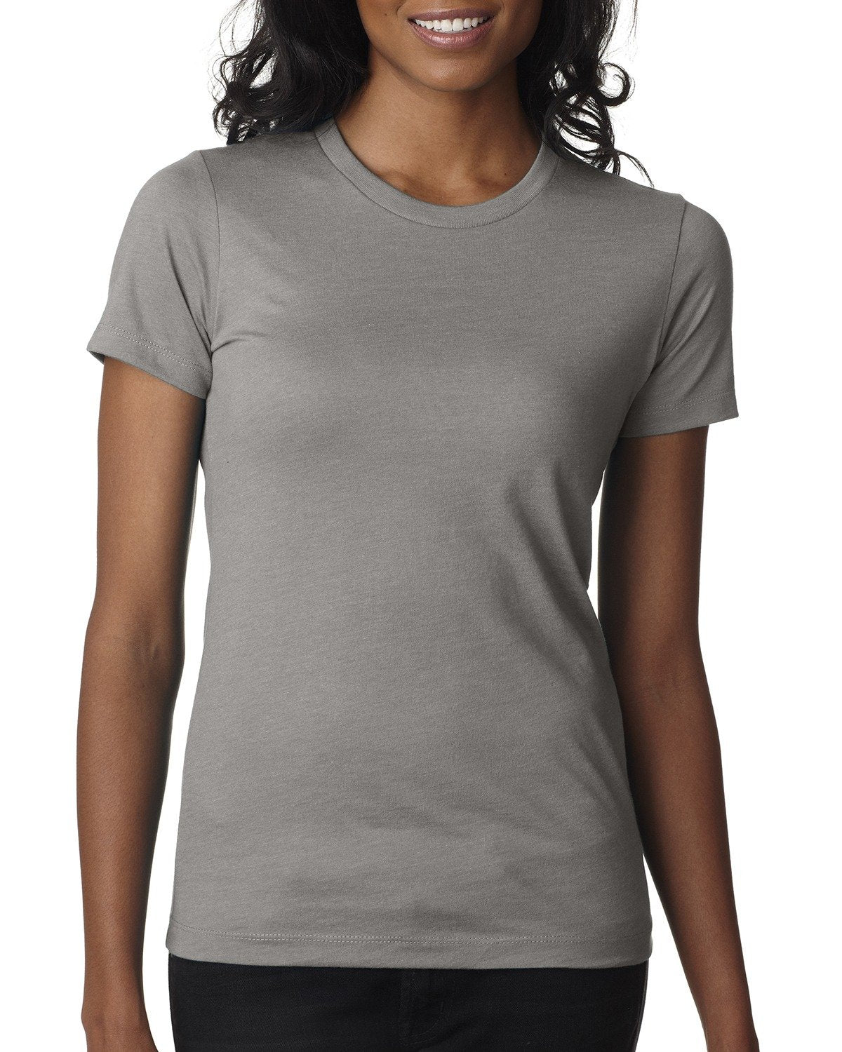 Women's CVC T-Shirt - Stone Gray