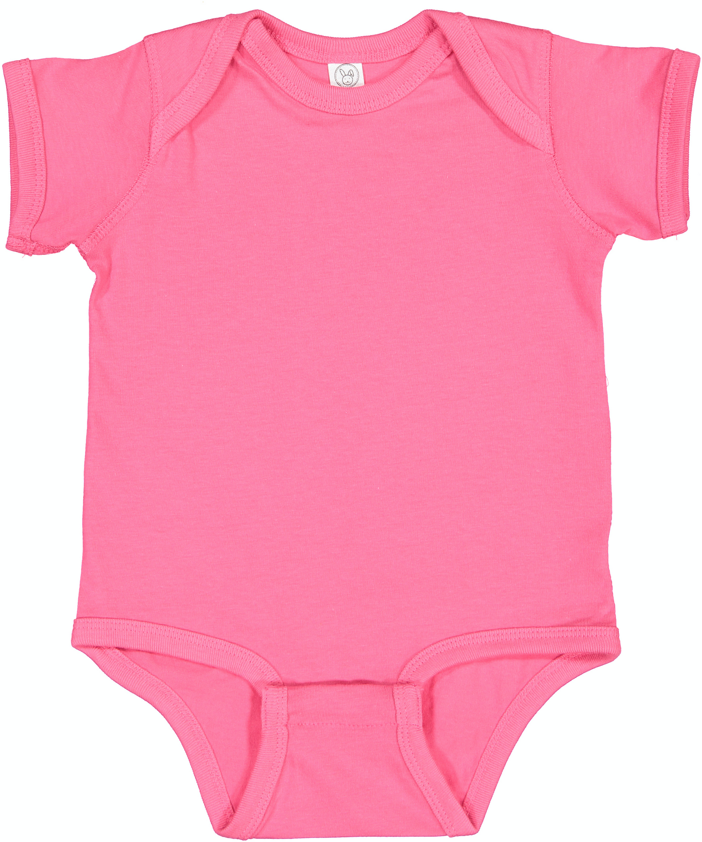 Infant Fine Jersey Bodysuit - Hot Pink