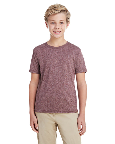 Youth Performance® Youth Core T-Shirt - Heather Sport Dark Maroon