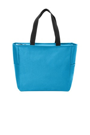 Essential Zip Tote - Turquoise