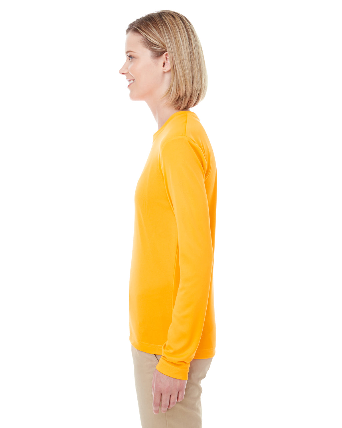 Women's Cool & Dry Performance Long-Sleeve Top - Gold