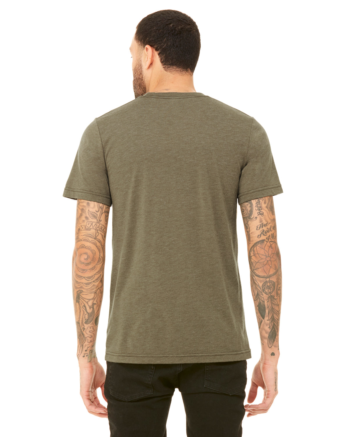 Unisex Triblend T-Shirt - Olive Triblend