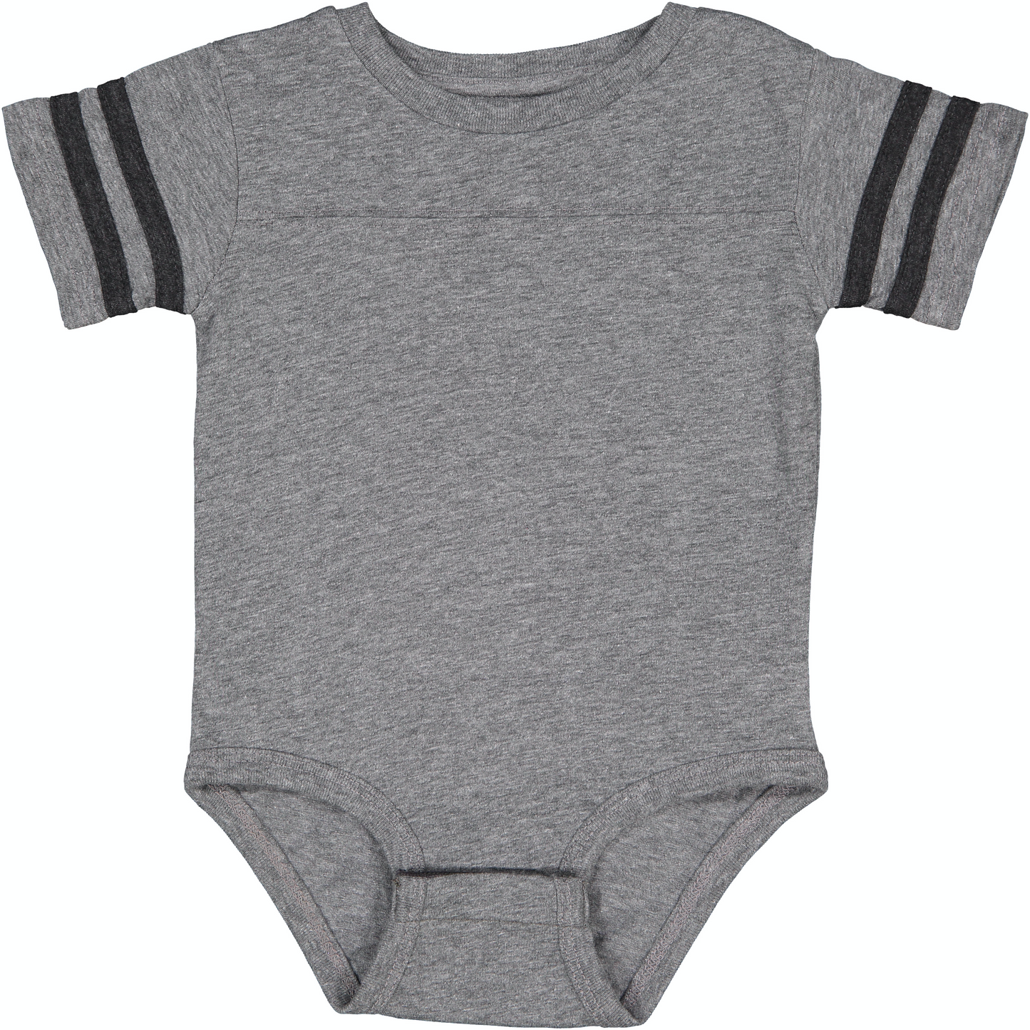Infant Football Bodysuit - Gran Heather / Vintage Smoke