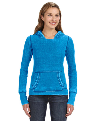 Women's Zen Pullover Fleece Hoodie - Oceanberry