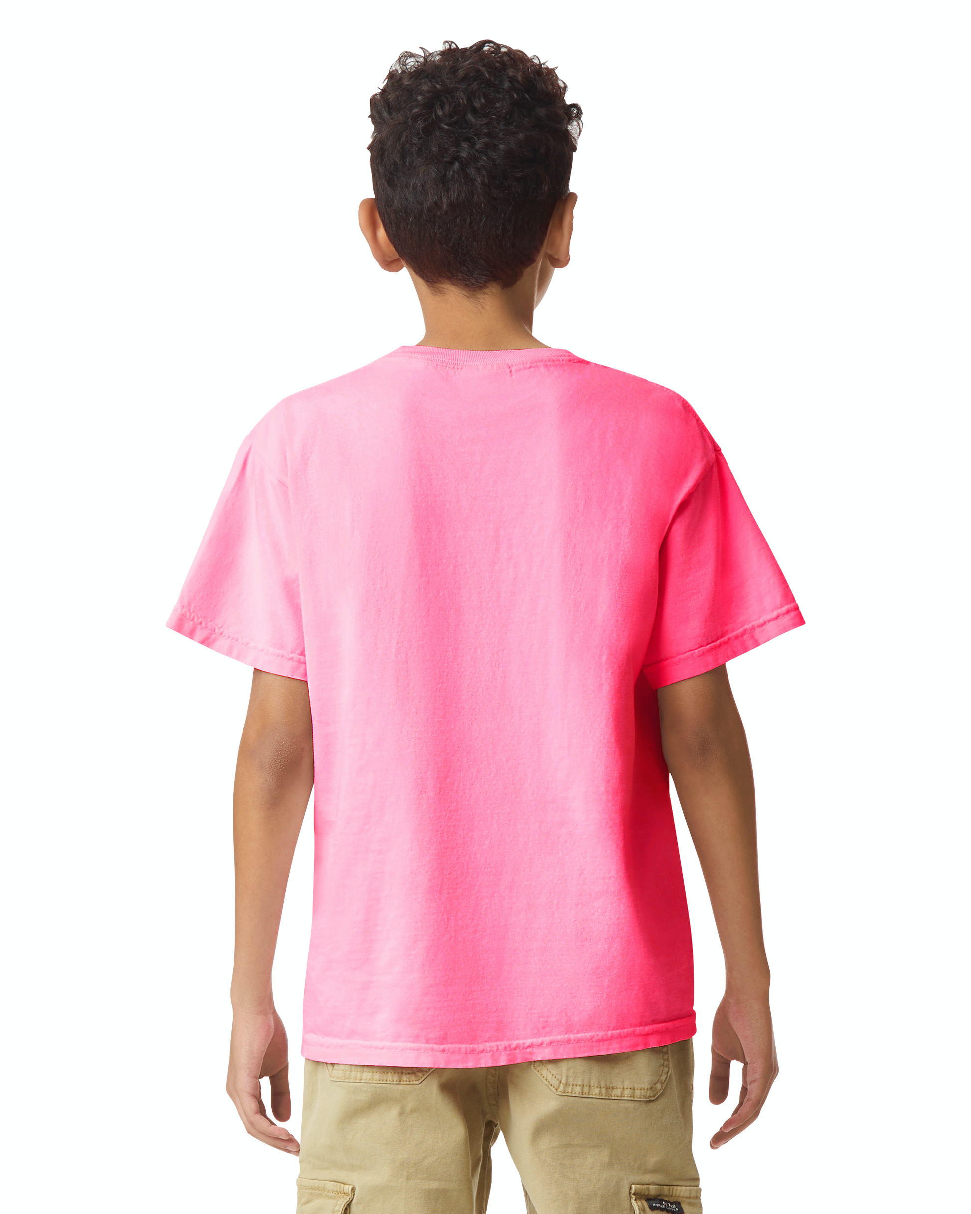 Youth Midweight RS T-Shirt - Neon Pink