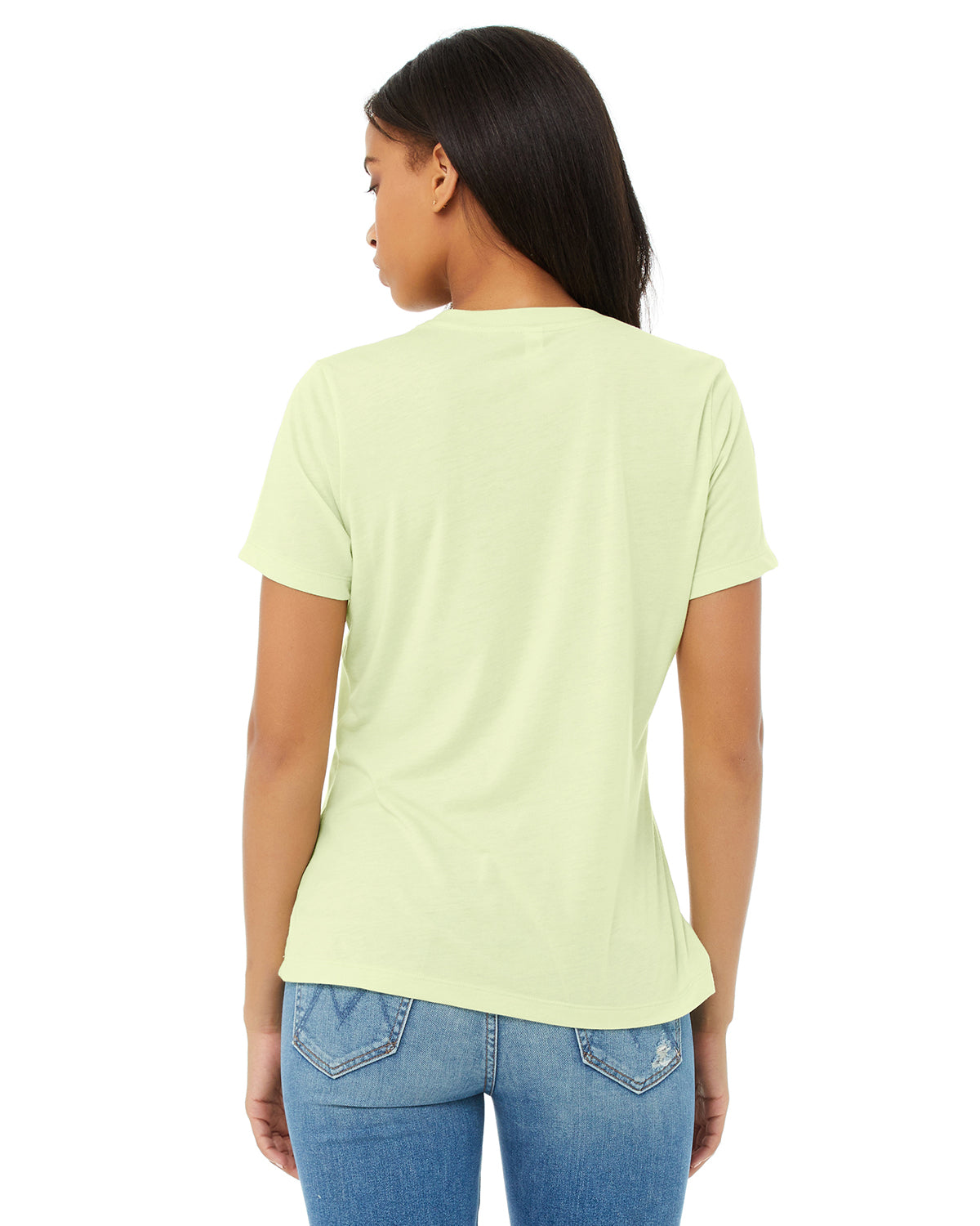 Women's Triblend Relaxed Jersey Short-Sleeve T-Shirt - Spring Green Triblend