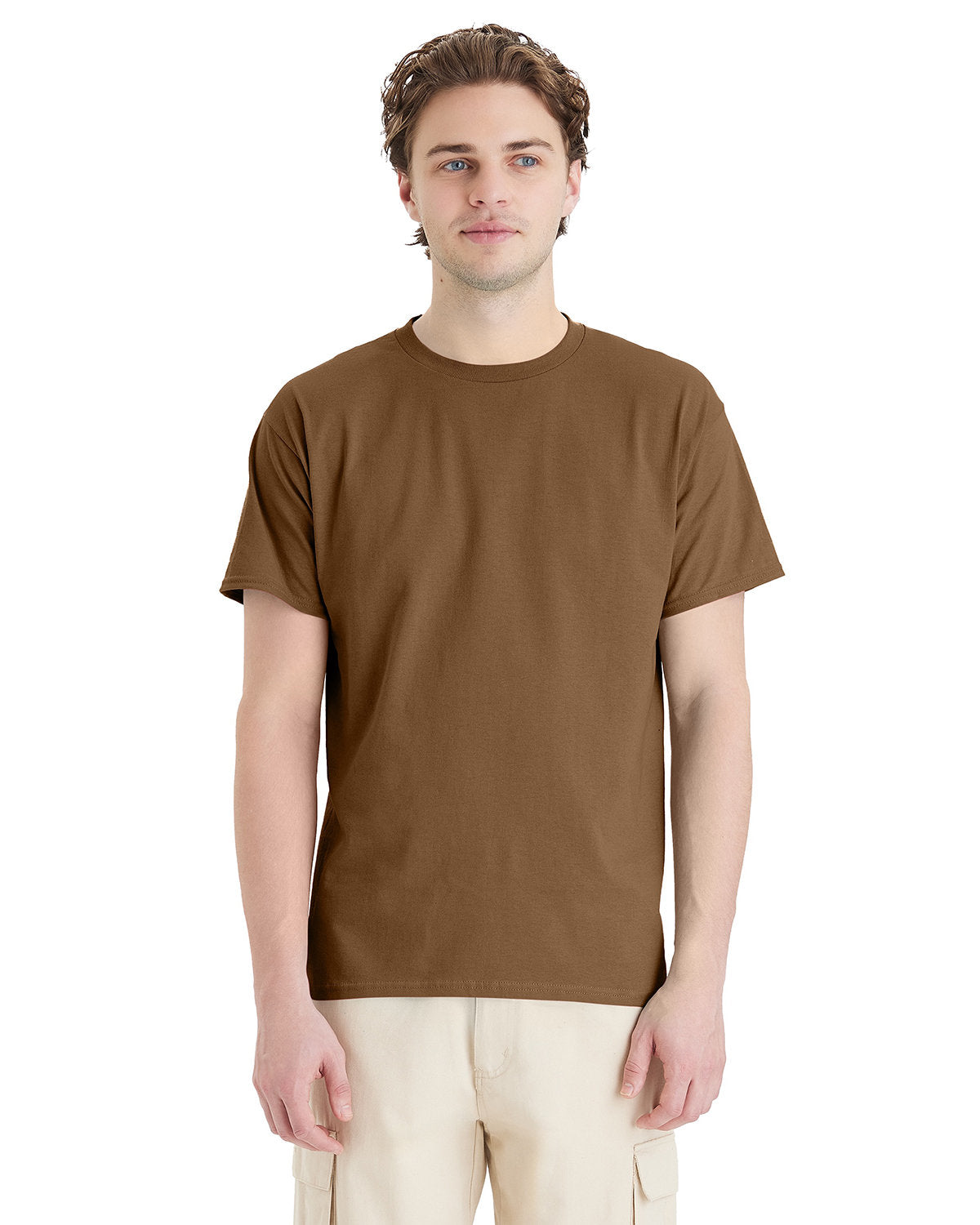 Essential-T Short Sleeve Tee - Coyote Brown