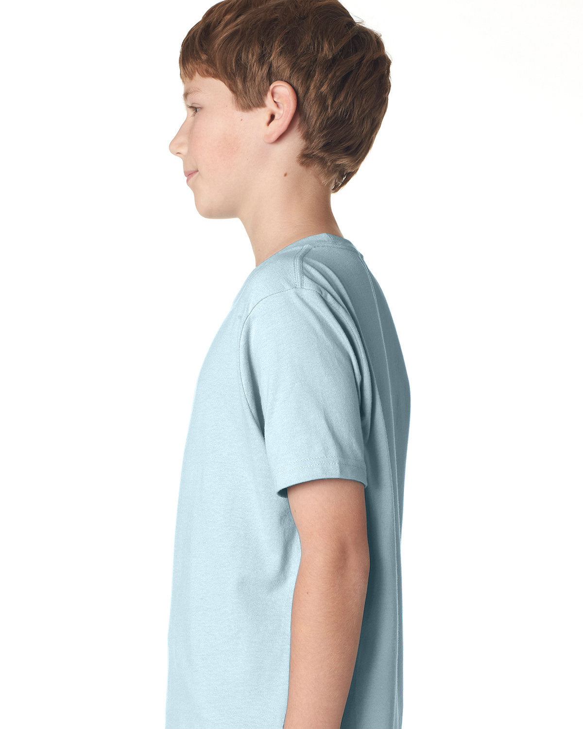 Youth Cotton Crew - Light Blue