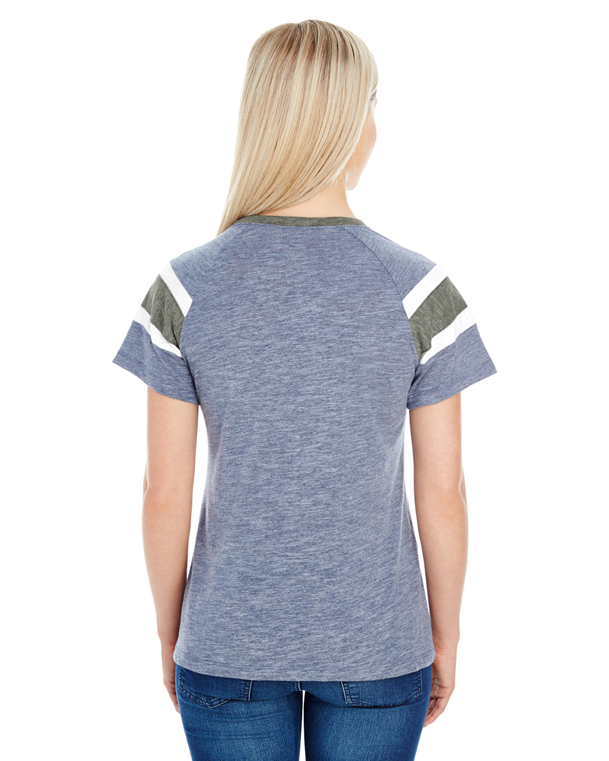 Women's Fanatic Short-Sleeve T-Shirt - Navy / Slte / White