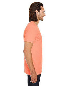 Unisex Pigment-Dye Short-Sleeve T-Shirt - Tangerine