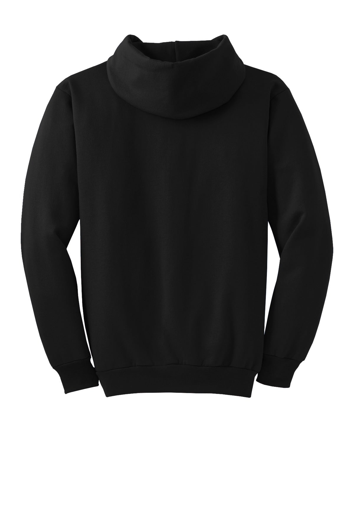 Unisex Tall Essential Fleece Pullover Hoodie - Jet Black