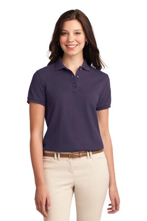Women's Silk Touch Polo - Eggplant