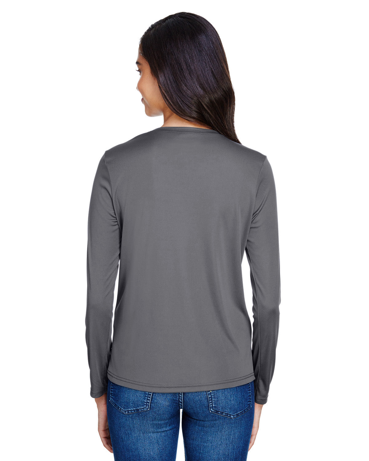 Women's Long Sleeve Cooling Performance Crew Shirt - Graphite