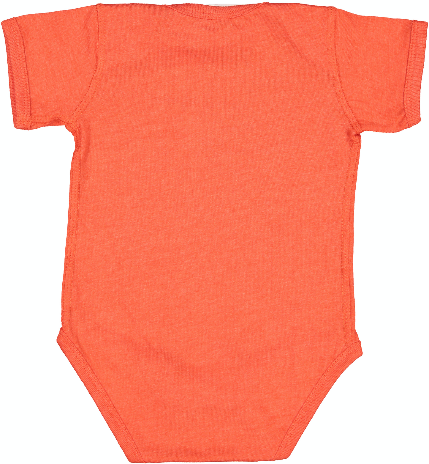 Infant Fine Jersey Bodysuit - Vintage Orange