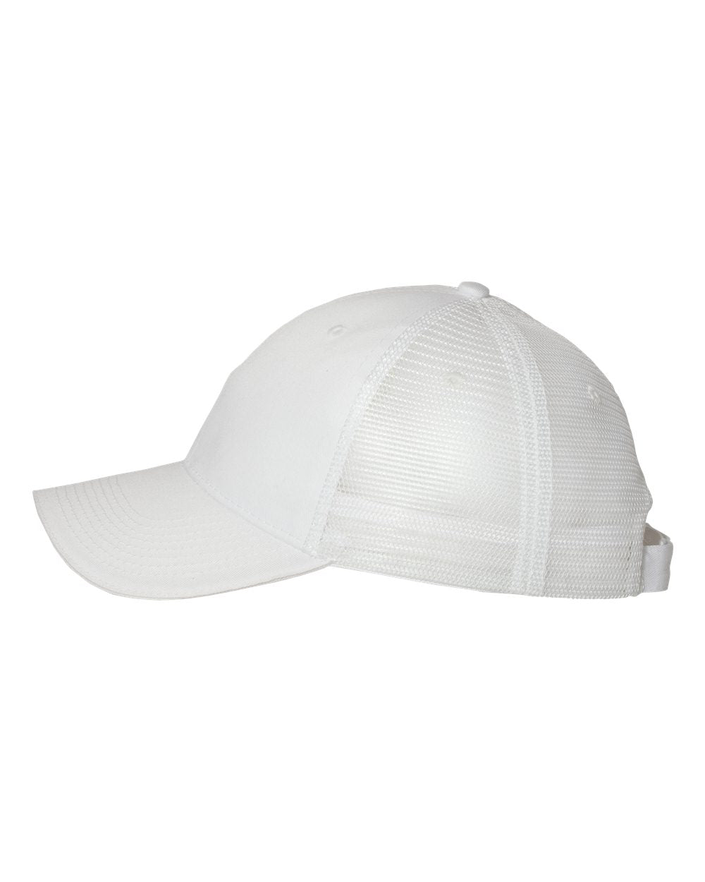 Sandwich Trucker Cap - White / White