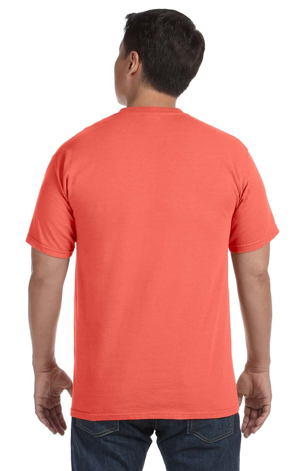 Unisex Heavyweight RS T-Shirt - Bright Salmon