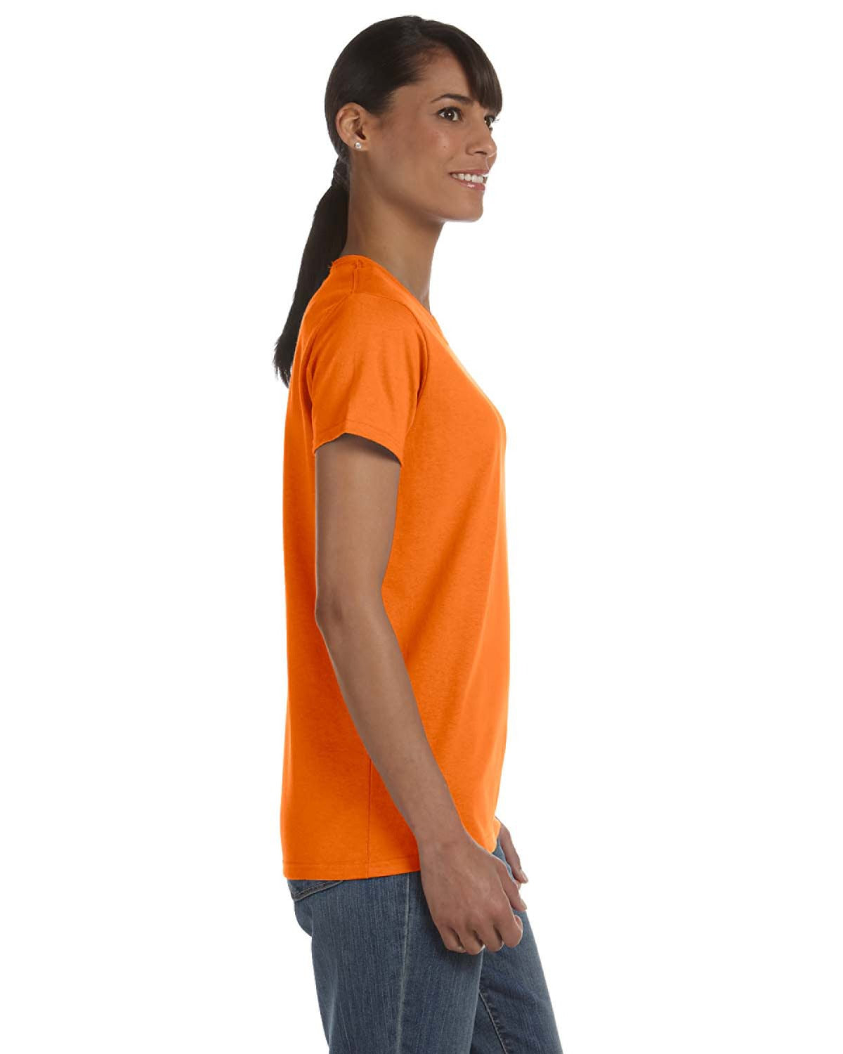Women's Heavy Cotton™ T-Shirt - Safety Orange