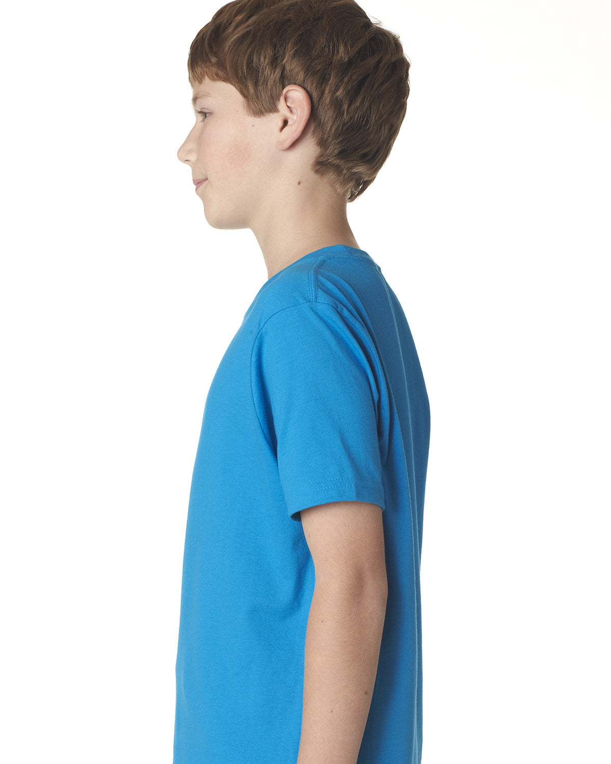 Youth Cotton Crew - Turquoise