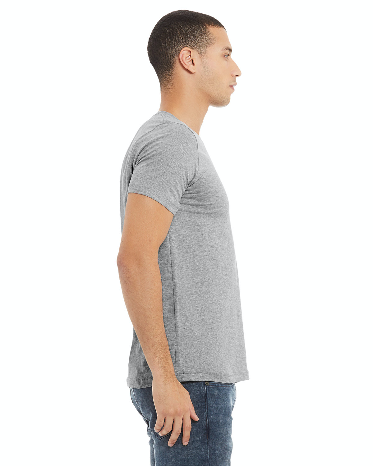 Unisex Heather CVC T-Shirt - Heather Athletic