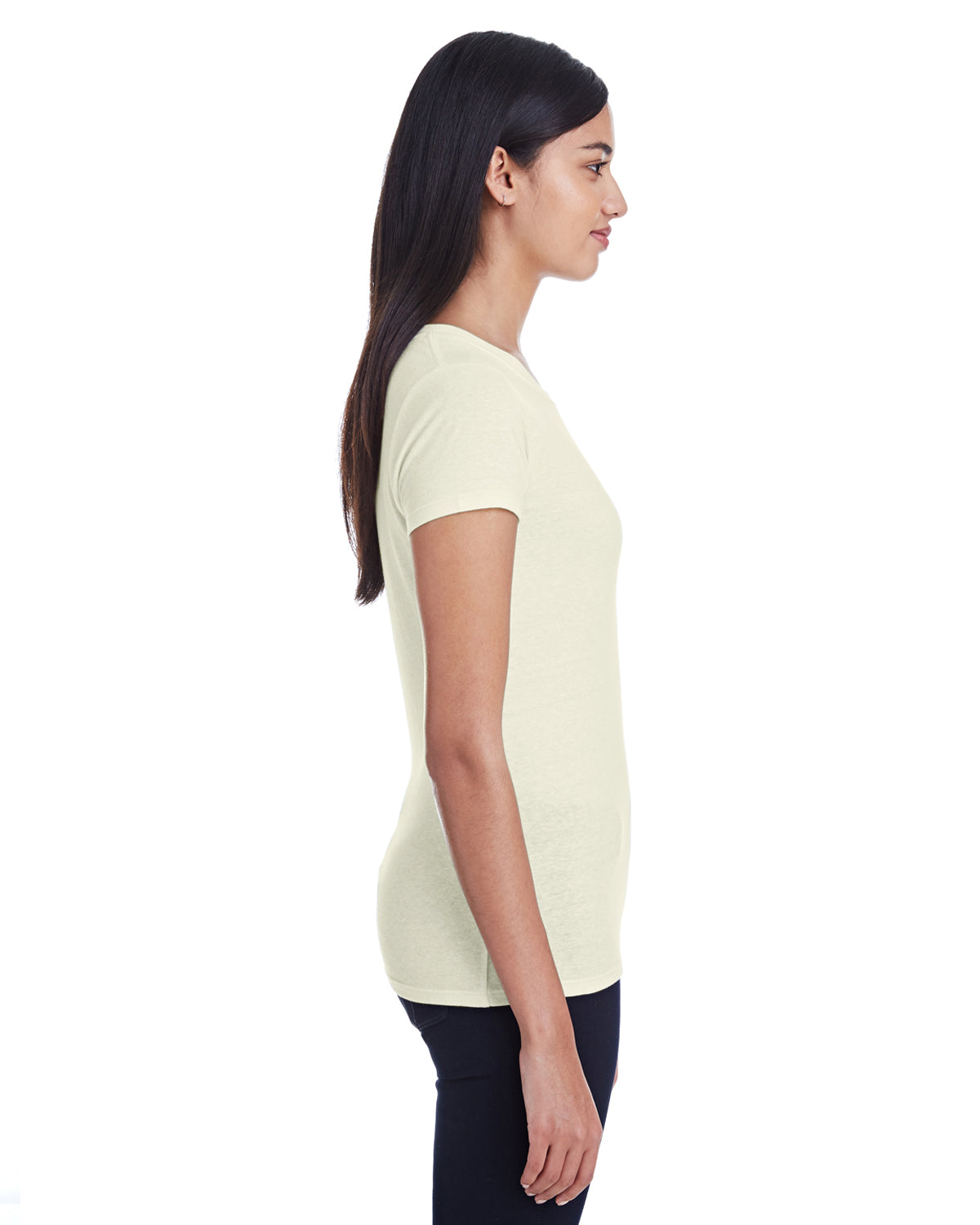 Women's Triblend Short-Sleeve T-Shirt - Cream Triblend
