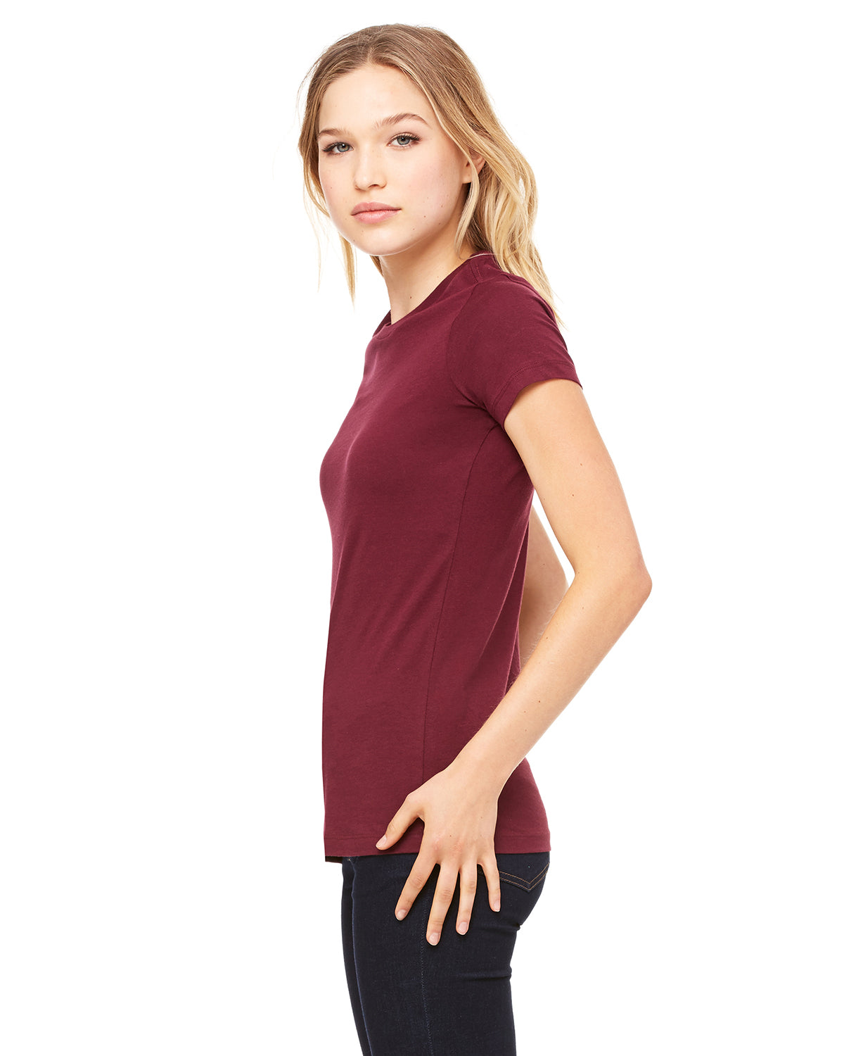 Women's Junior Fit Favorite T-Shirt - Maroon