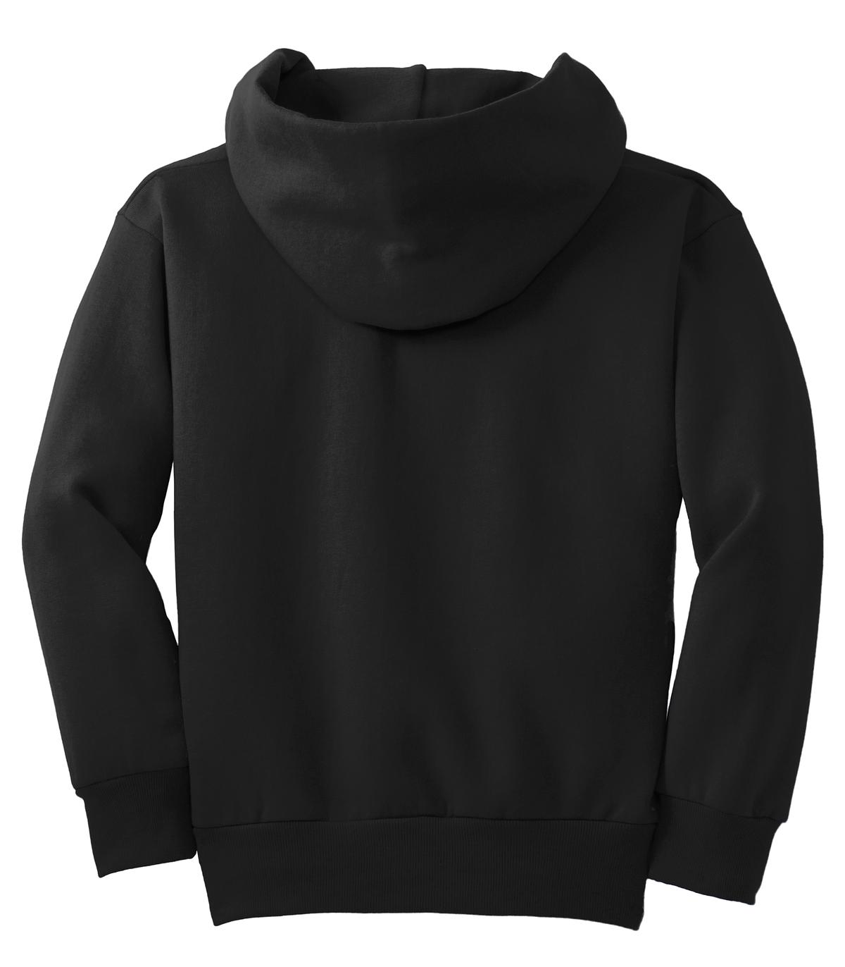 Youth Core Fleece Pullover Hoodie - Jet Black