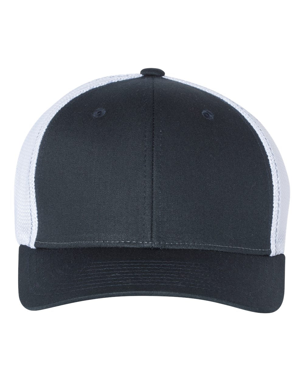 Fitted Trucker with R-Flex - Navy / White