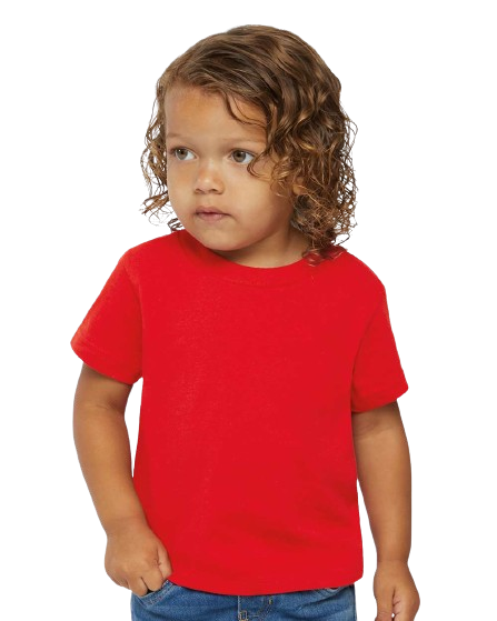 Toddler Cotton Jersey T-Shirt - Red