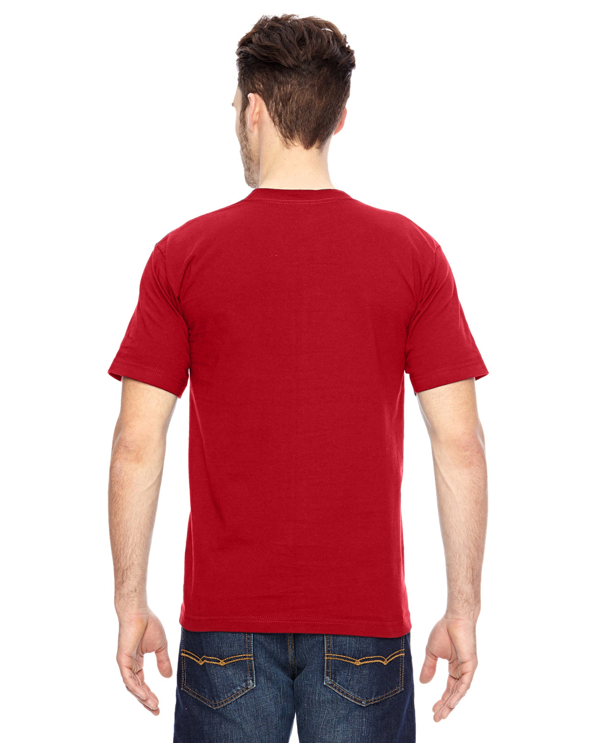 Unisex 100% Cotton Pocket T-Shirt - Red