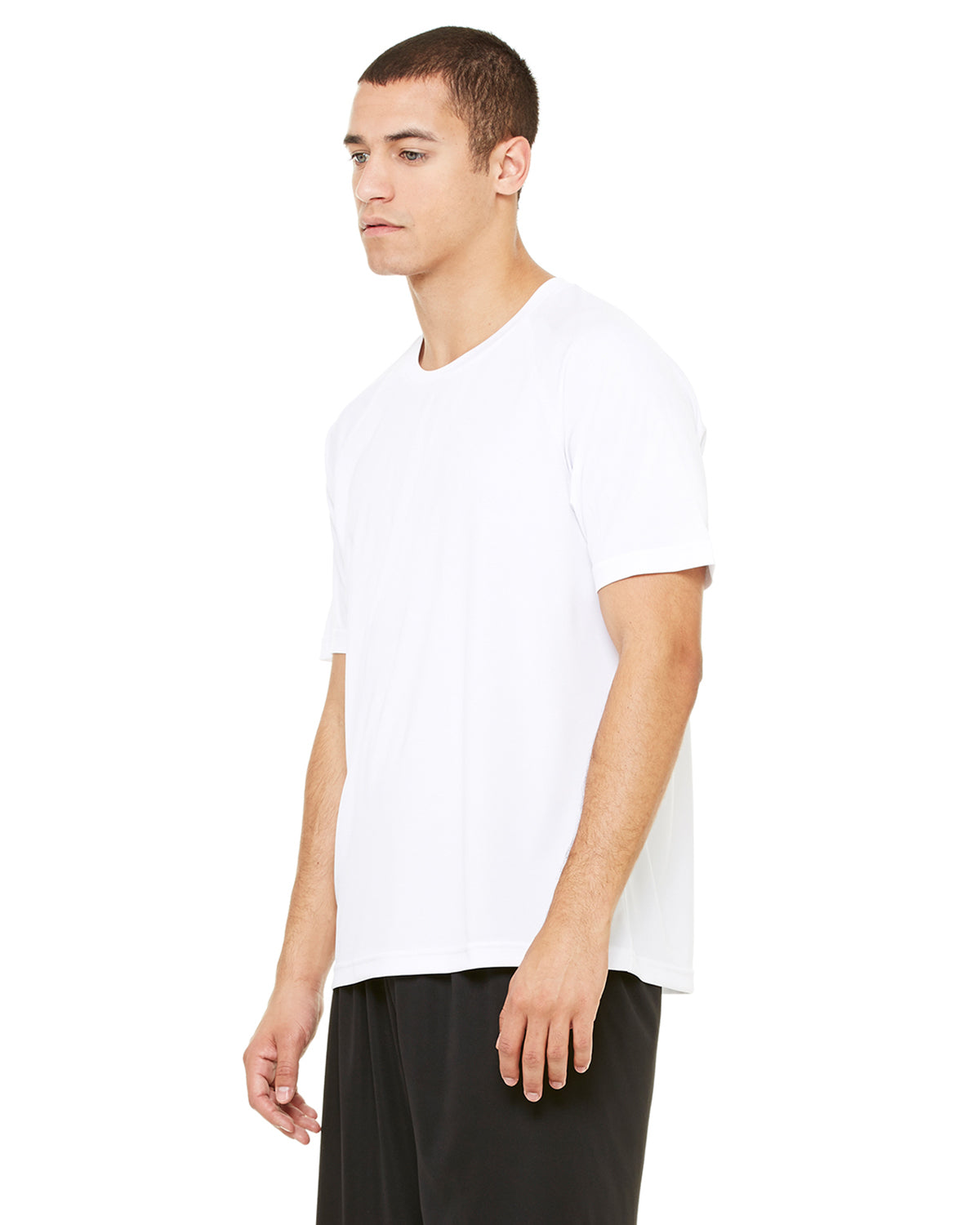 Unisex Performance Short-Sleeve Raglan T-Shirt - White
