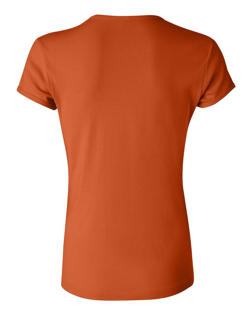 Women's Baby Rib Short-Sleeve T-Shirt - Orange