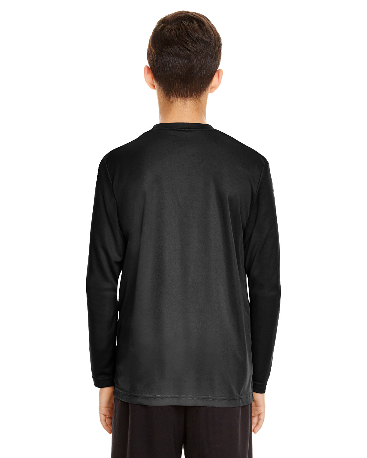 Youth Zone Performance Long-Sleeve T-Shirt - Black