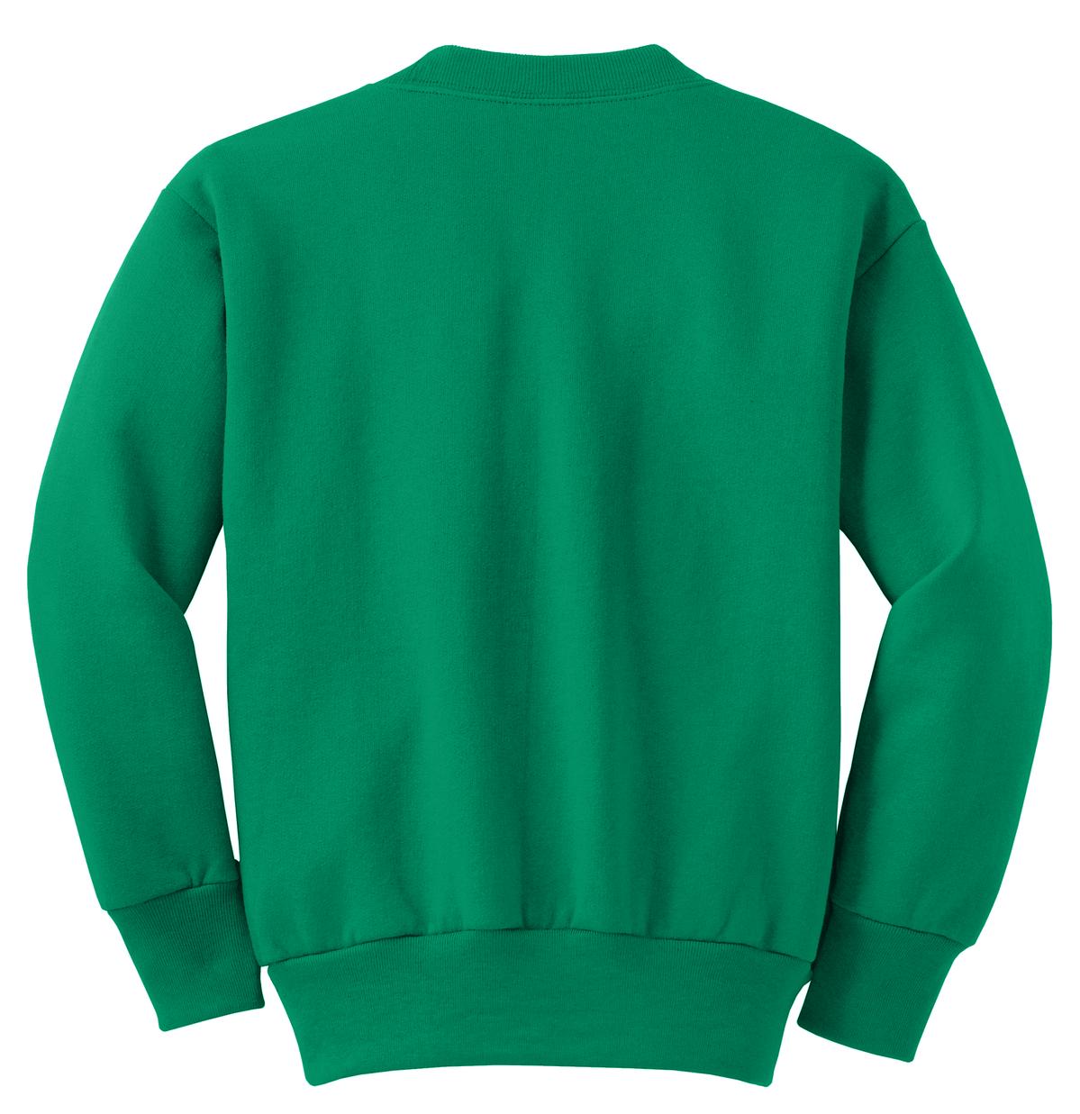 Youth Core Fleece Crewneck Sweatshirt - Kelly