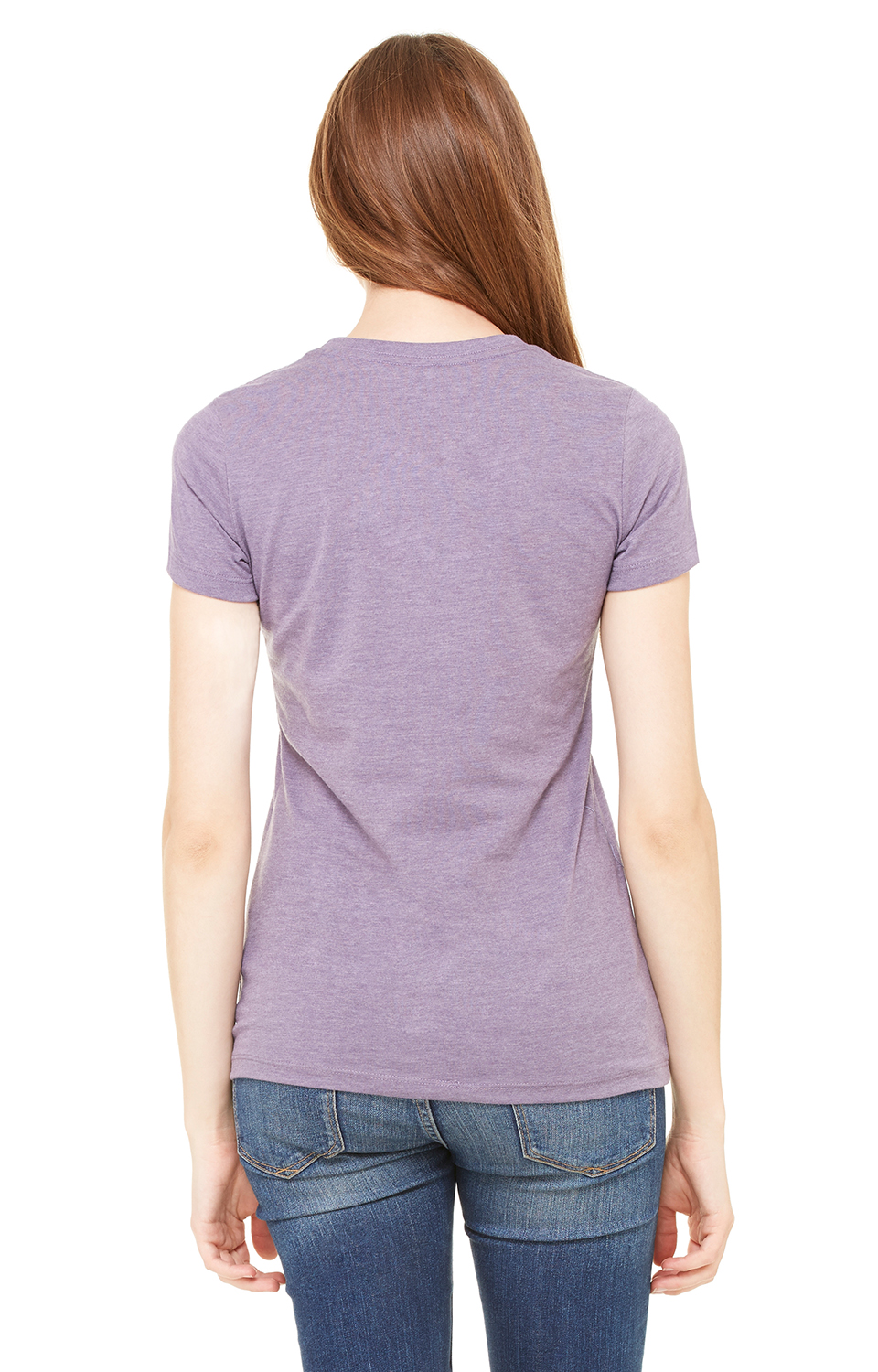 Women's Junior Fit Favorite T-Shirt - Heather Purple