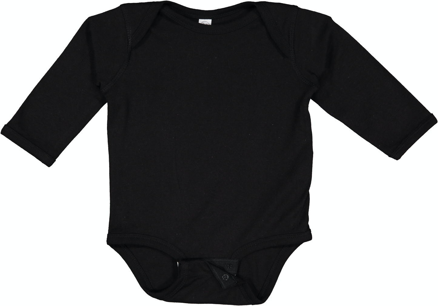 Infant Long-Sleeve Bodysuit - Black