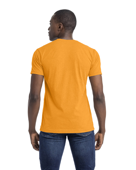 Unisex CVC Crewneck T-Shirt - Orange