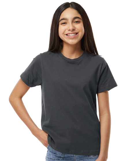Youth Fine Jersey T-Shirt - Slate