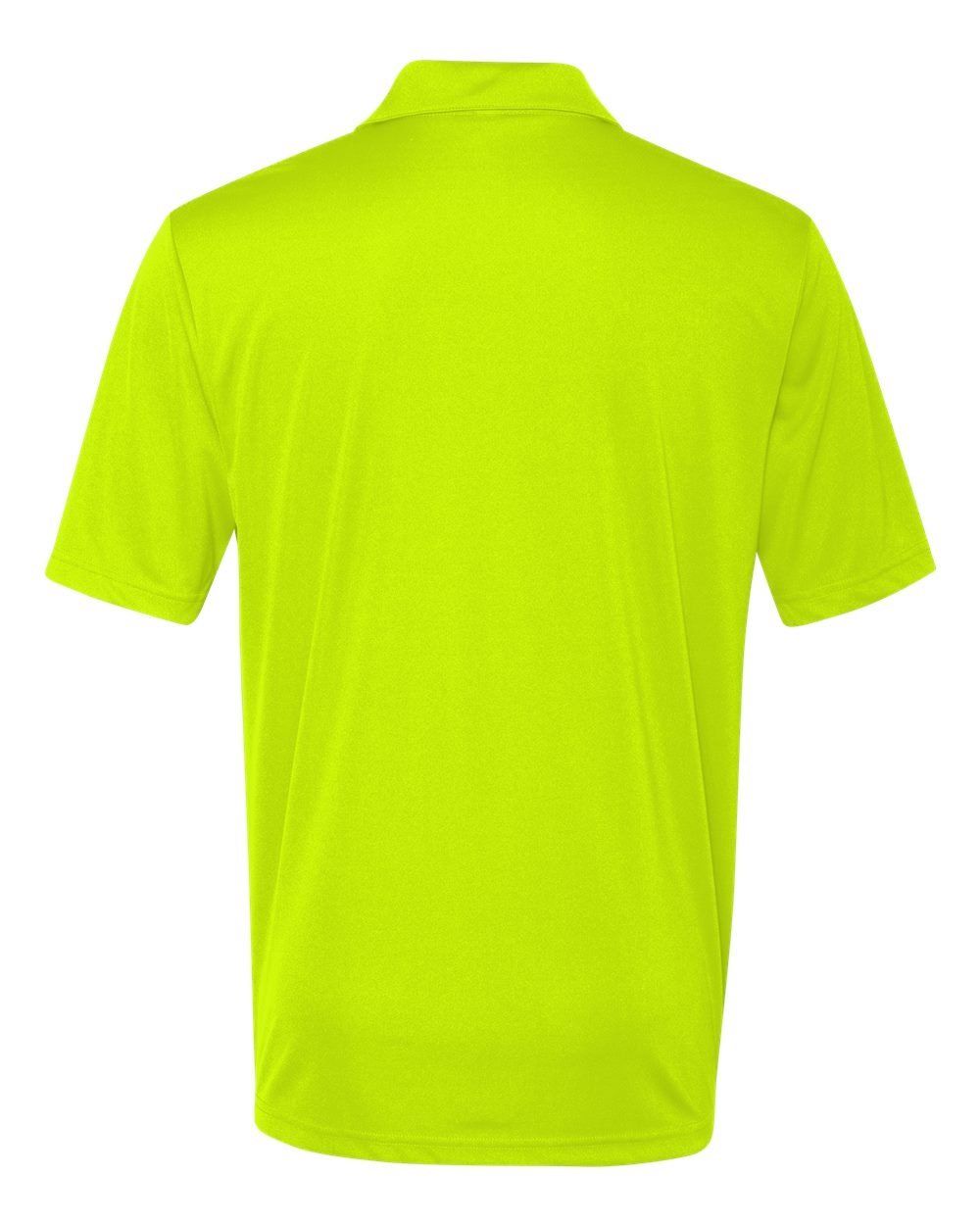 Performance 3 Button Sport Shirt - Sport Safety Yellow