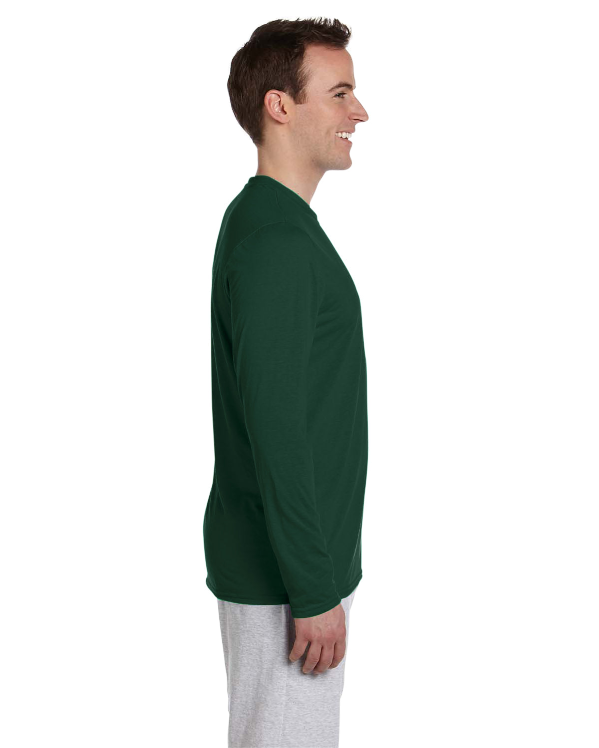 Unisex Performance®  Long-Sleeve T-Shirt - Forest Green