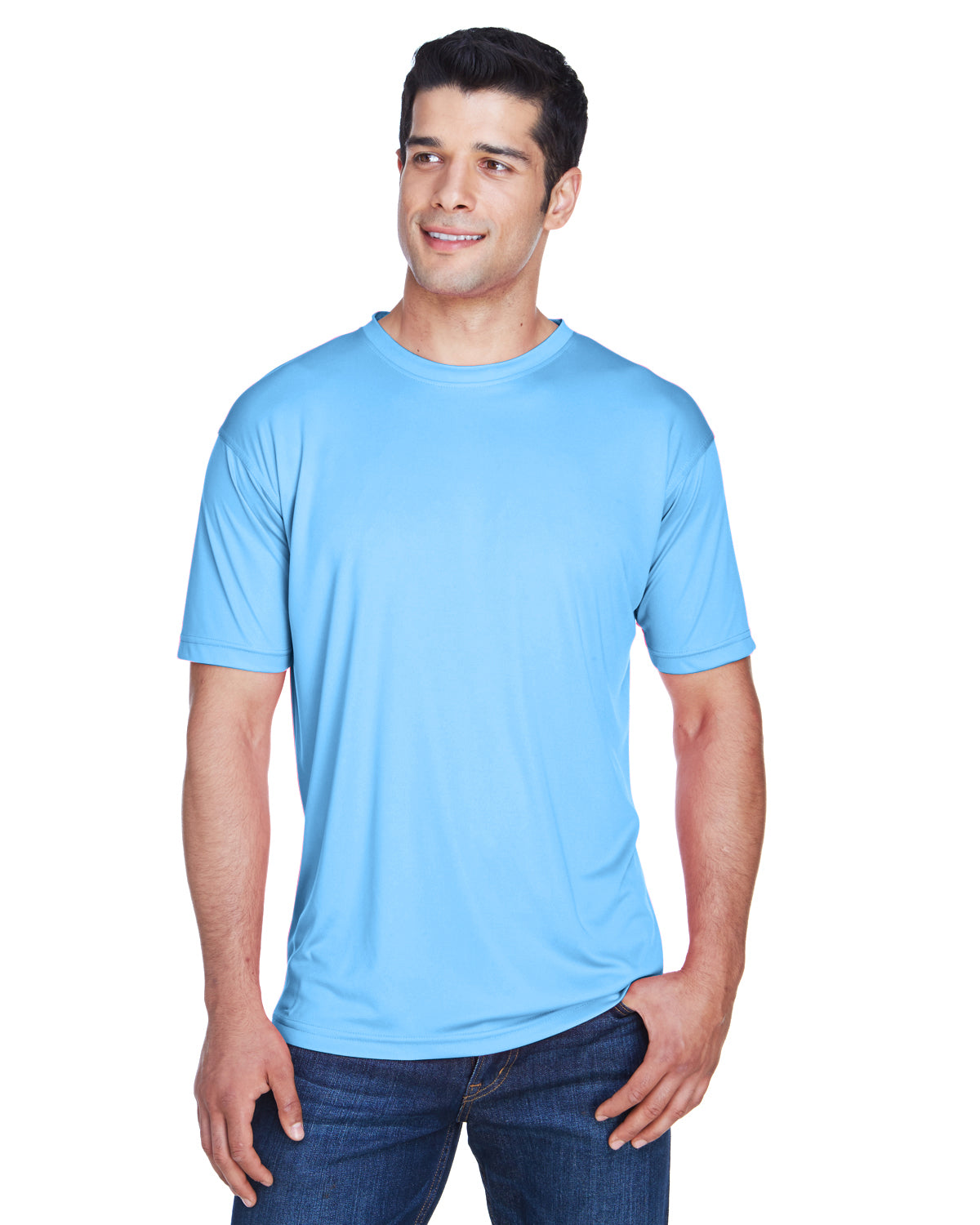 Men's Cool & Dry Sport Performance Interlock T-Shirt - Columbia Blue